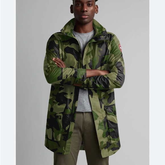 NWT CANADA GOOSE CAMOUFLAGE CAVALRY WATER REPELLENT JACKET MEN'S MEDIUM - Picture 13 of 15